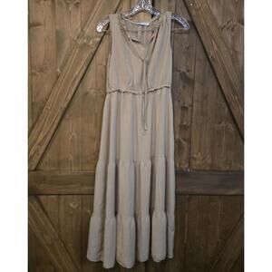 Kirundo Womens Size Small Maxi Sleeveless Sundress Boho Hippy